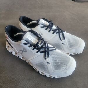 On Running Cloud X 3 Men's Running Shoes 60.98706 Ivory Black US 12